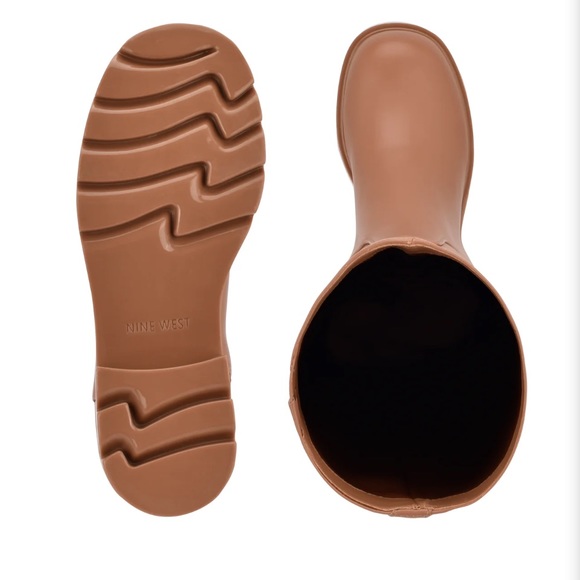 Nine west camel verve city lug sole boots NWT - Picture 6 of 11